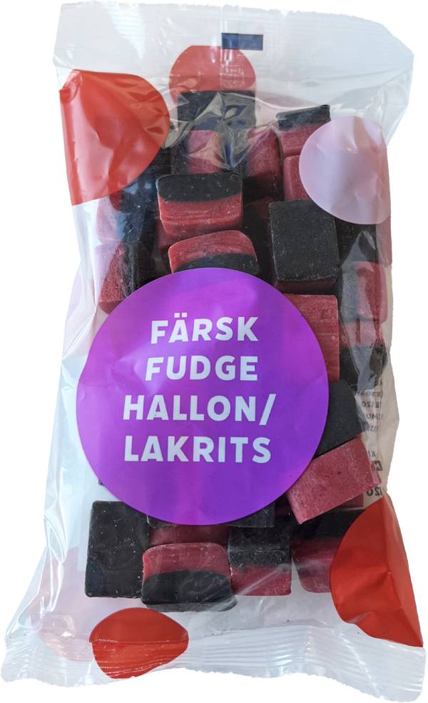 Fudge Hallon & Lakrits