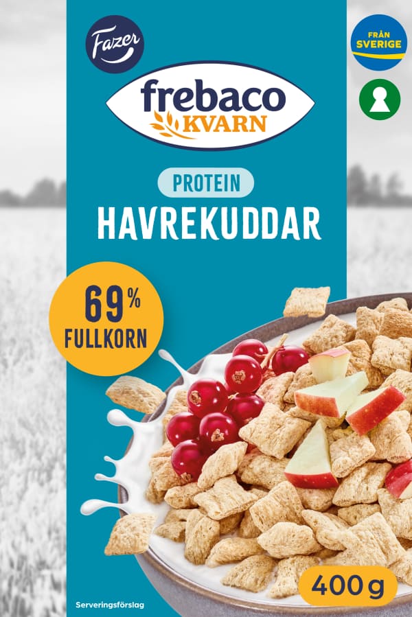 Svenska Havrekuddar Protein Naturell