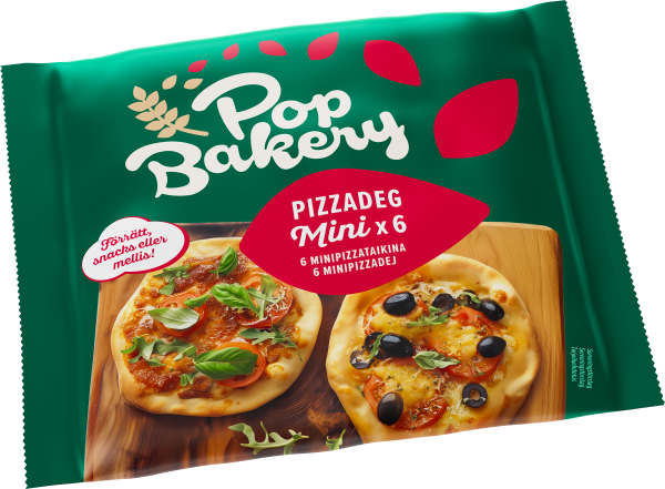 Minipizzor 6-pack