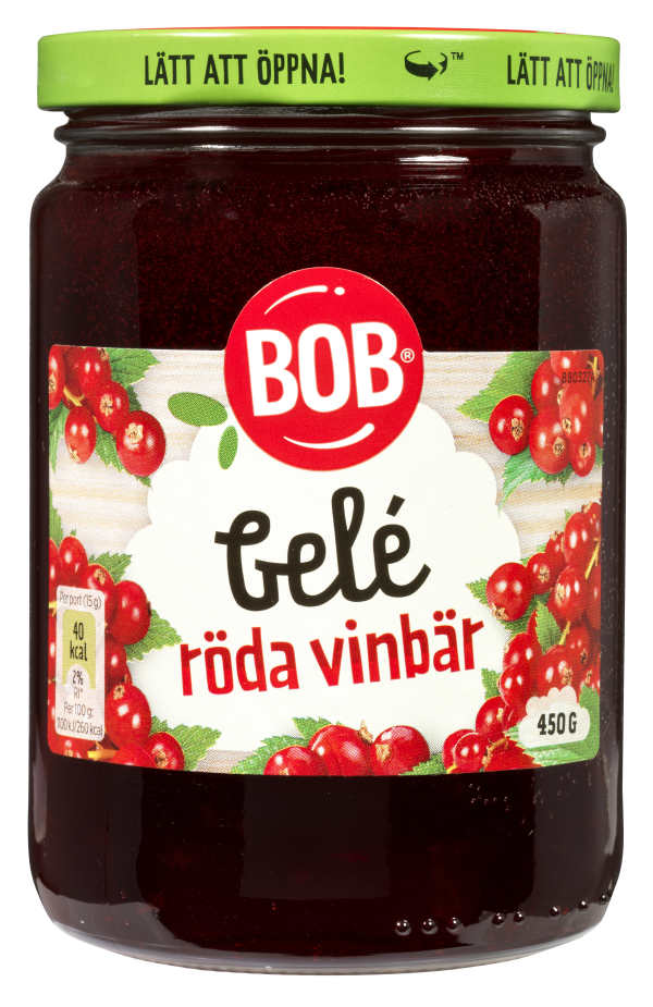 Gelé röda vinbär