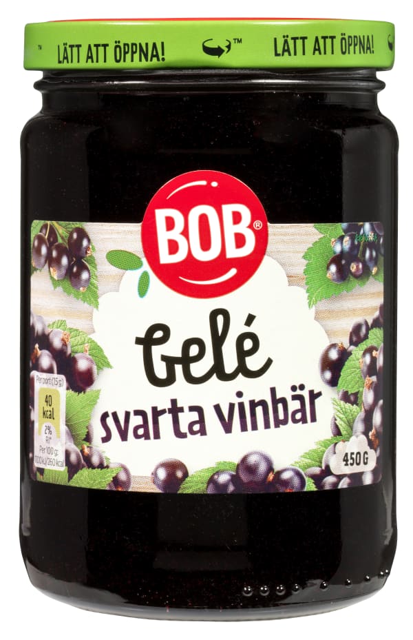 Gelé svarta vinbär