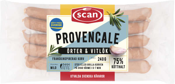 Grillkorv Provencale