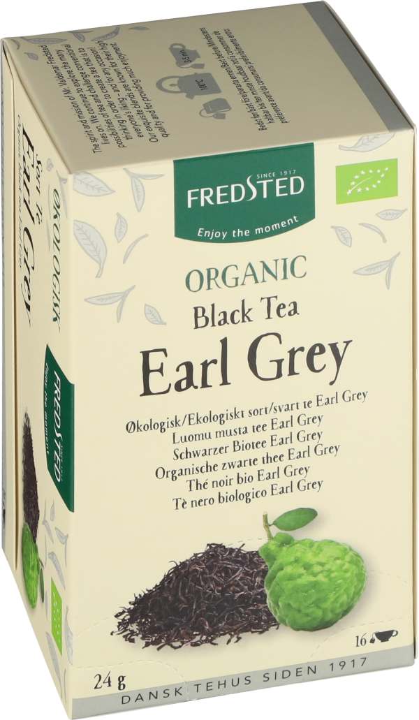 Svart te Earl grey 16-pack Eko