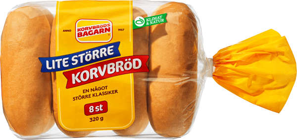 Korvbröd Större 8-pack