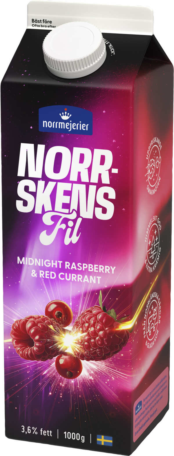 Norrskensfil Midnight Hallon & Röda vinbär