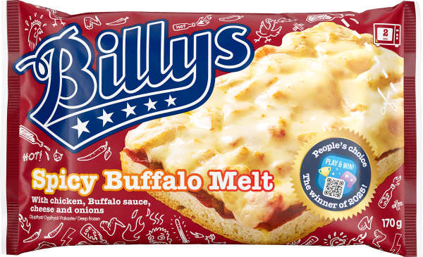 Pan Pizza Spicy Buffalo Melt