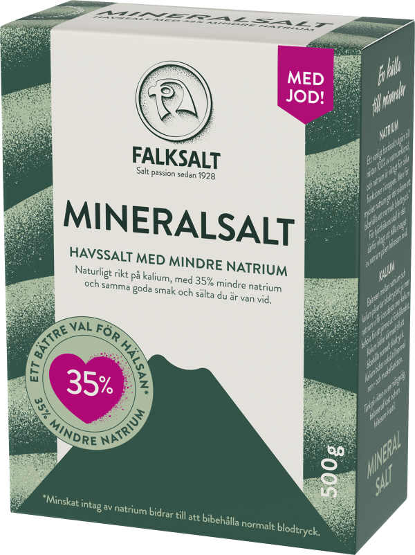 Salt Finkornigt Mindre natrium