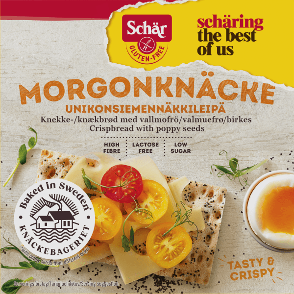Glutenfritt Morgonknäcke