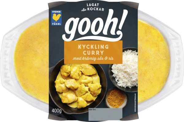 Kyckling curry med ris