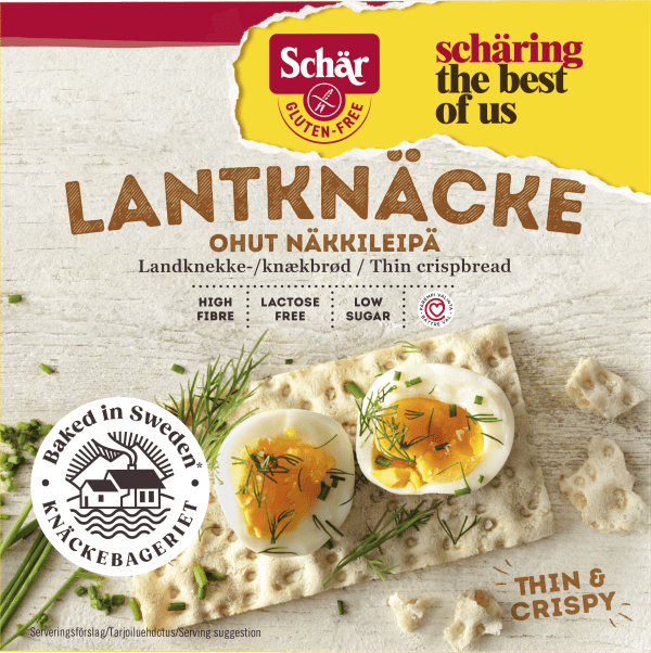 Glutenfritt Lantknäcke