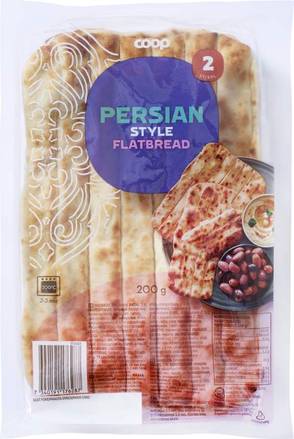 Flatbread Persisk