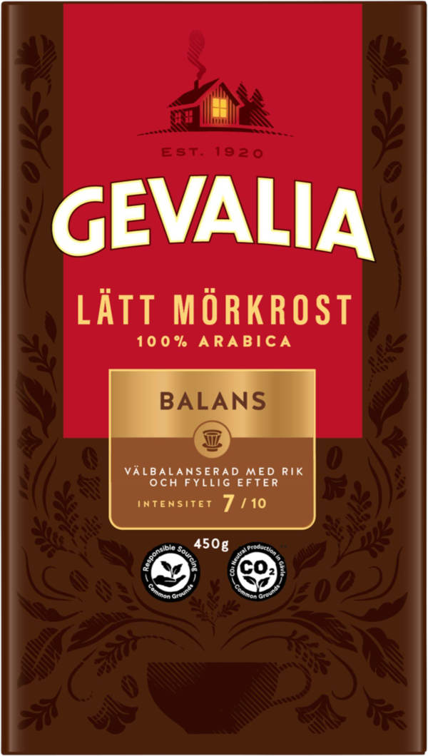 Bryggkaffe Lätt Mörkrost