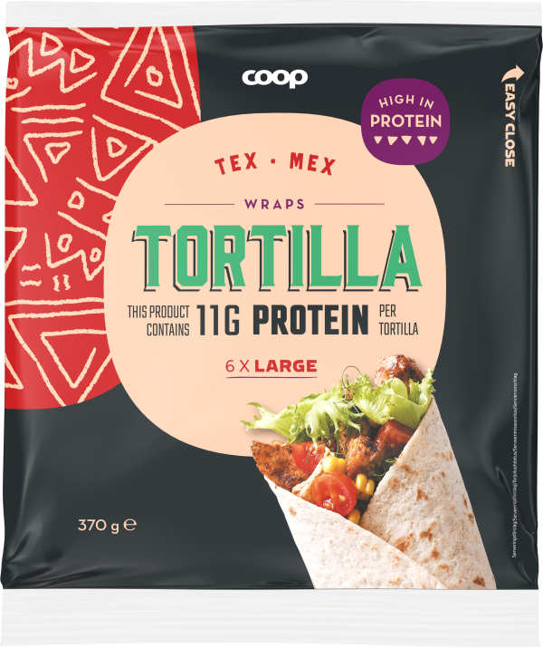 Tortilla Large Protein 6-pack