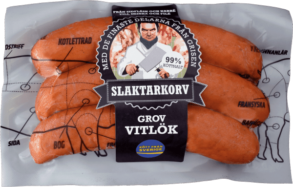 Filékorv Grov Vitlök