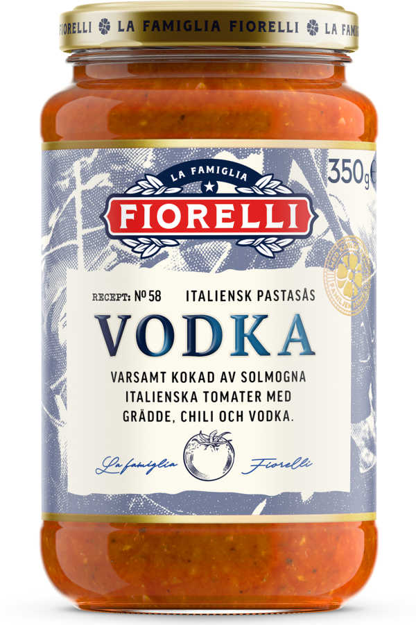 Pastasås med vodka