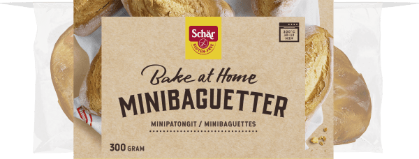 Glutenfria Minibaguetter