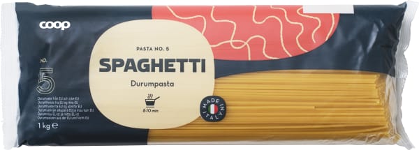 Spaghetti durumpasta