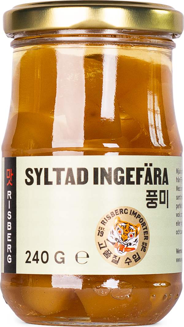 Ingefära Syltad Kub