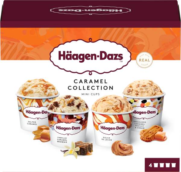 Glass Caramel Collection 4-pack