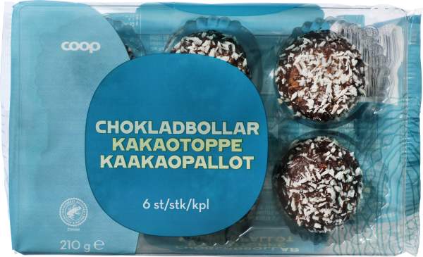 Chokladbollar 6-pack