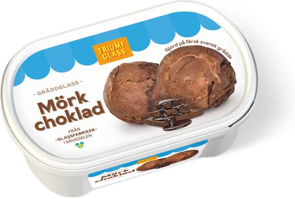 Gräddglass Mörk Choklad