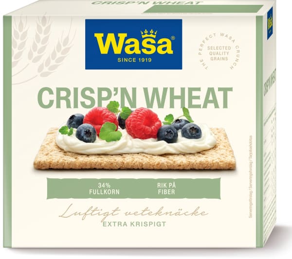 Knäckebröd Crisp'n Wheat