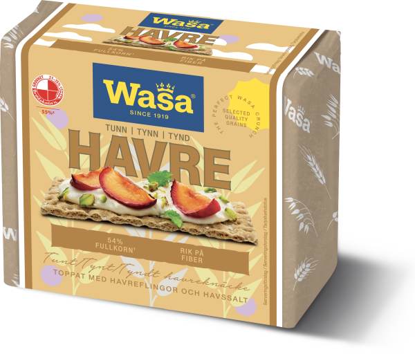Knäckebröd Tunn Havre