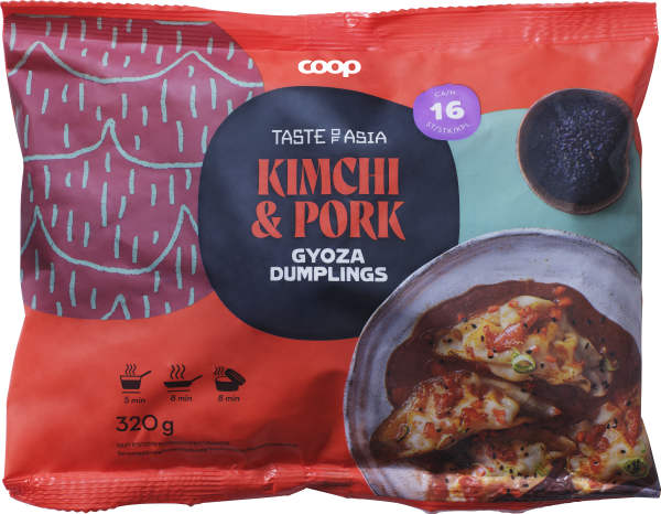 Gyoza Dumplings Kimchi & pork