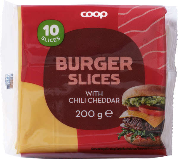 Smältost Chili cheddar