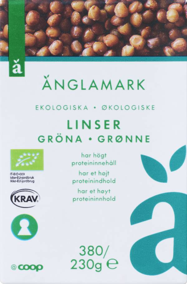 Gröna linser Eko
