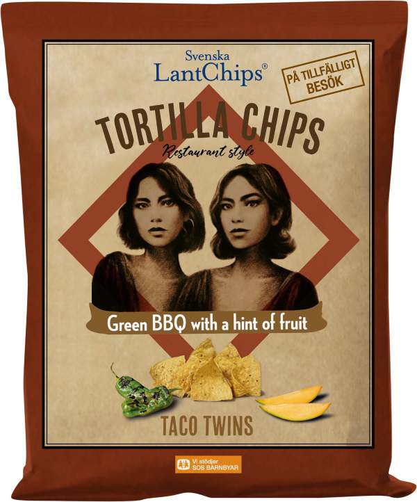 Tortillachips Green BBQ fruit