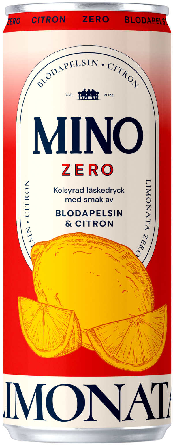 Läsk Zero Blodapelsin & citron