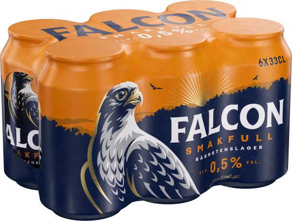 Alkoholfri öl Smakfull 0.5% 6-pack