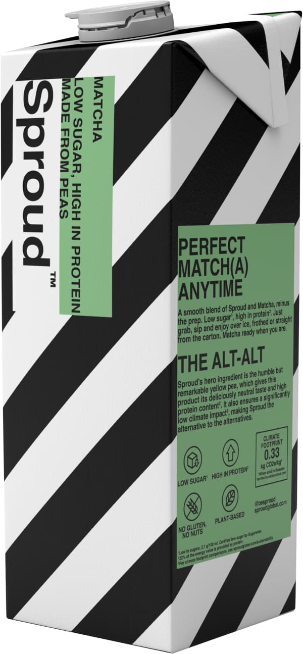 Ärtproteindryck Matcha
