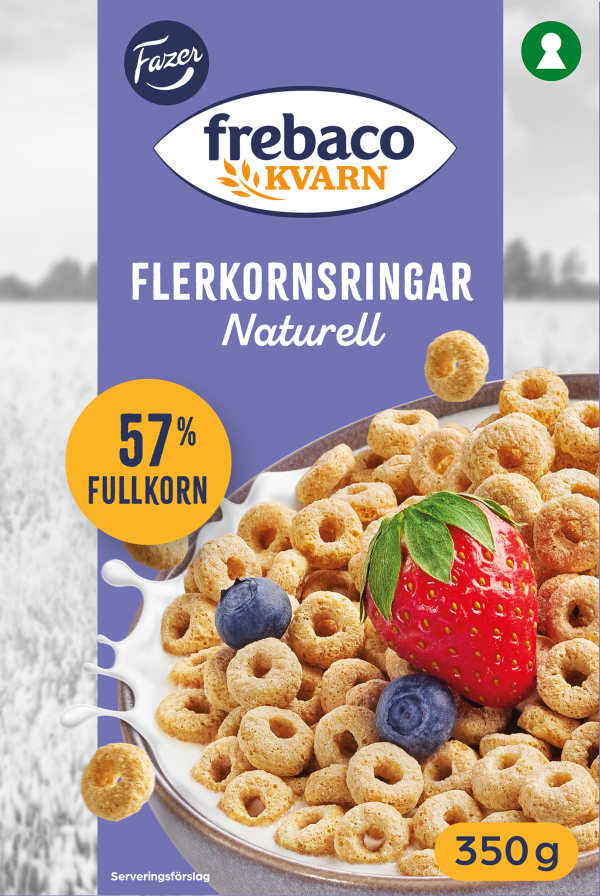 Flerkornsringar naturell