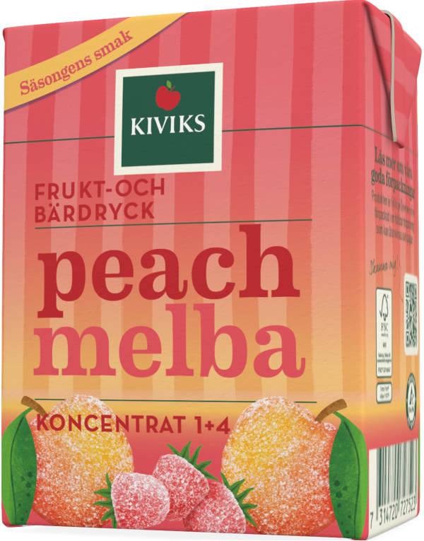 Frukt- & bärdryck Koncentrat Peach Melba