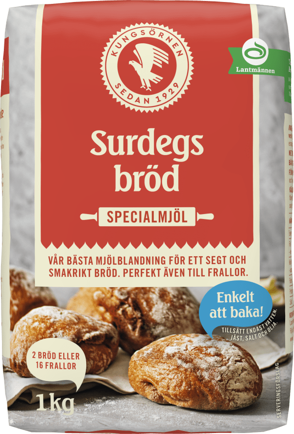 Bakmix Surdegsbröd