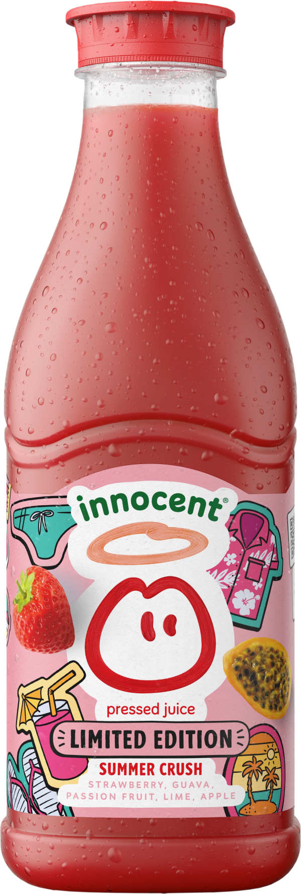 Juice Jordgubb, Lime & Guava