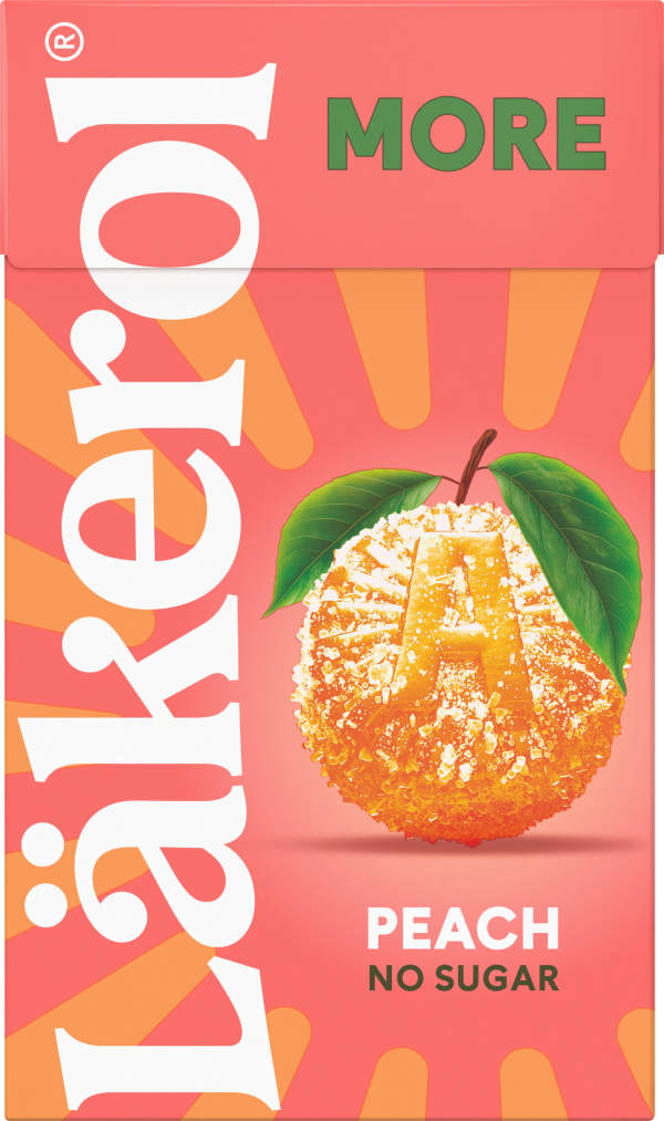Halstabletter More Peach