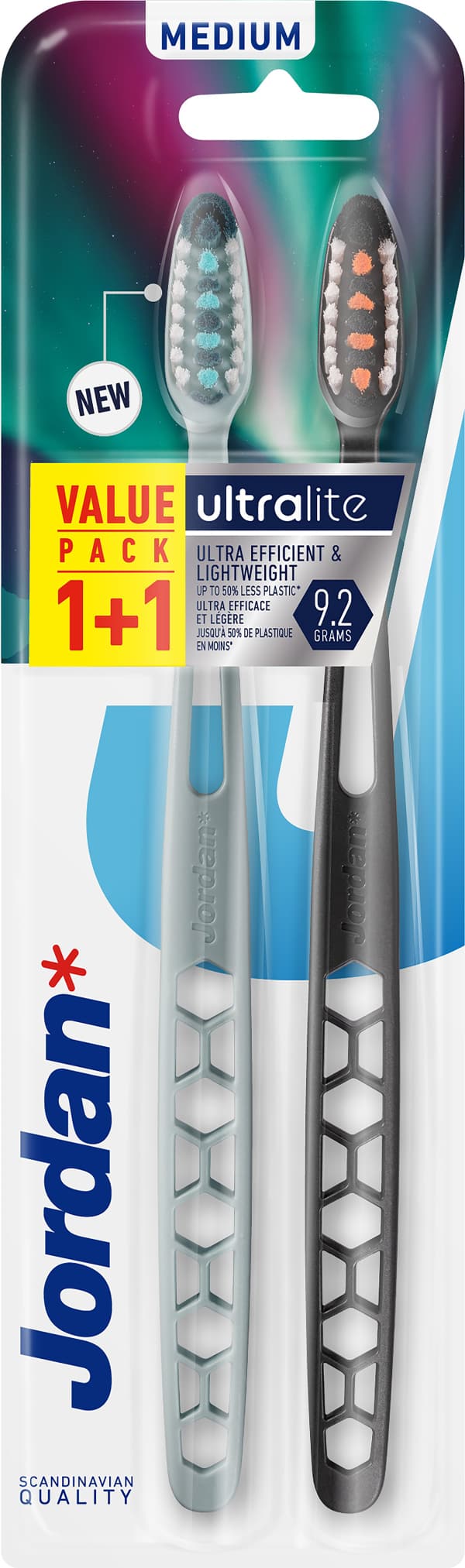 Tandborste Ultralite Medium 2-pack