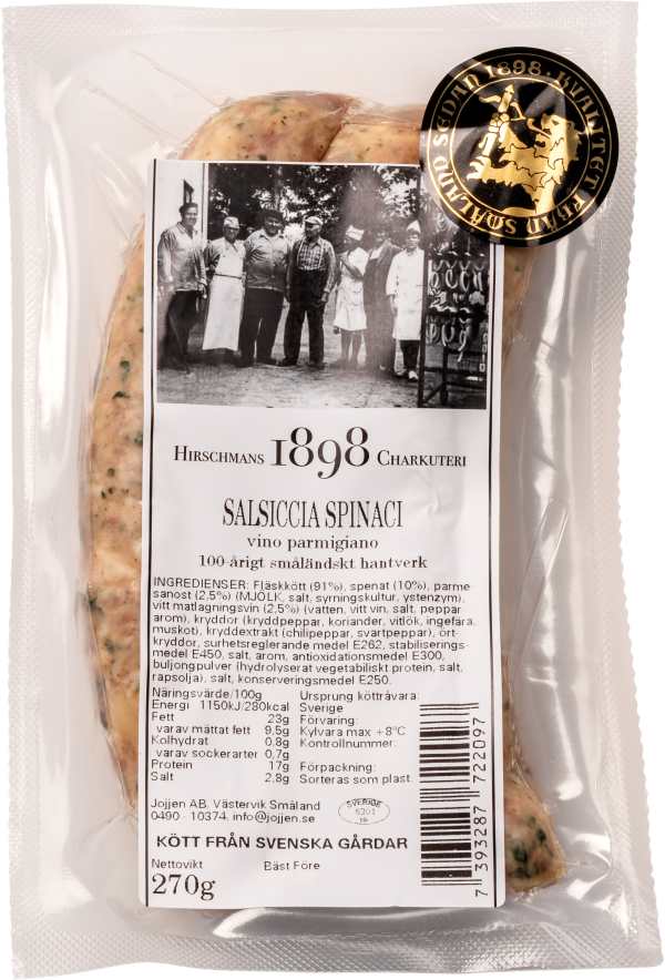 Salsiccia Spenat