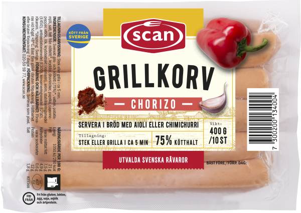Grillkorv Chorizo
