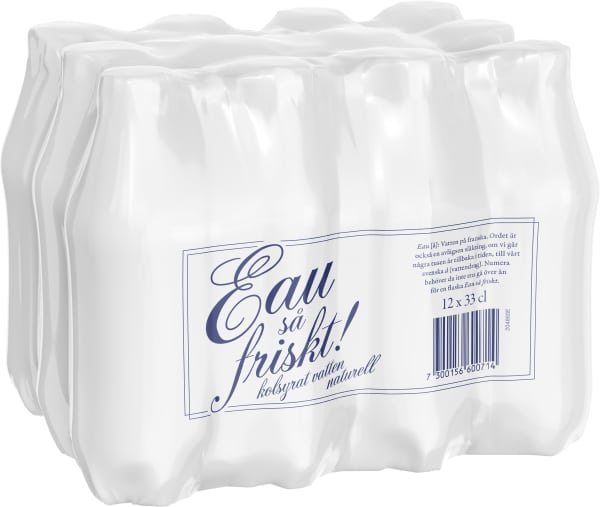 Kolsyrat vatten Naturell 12-pack