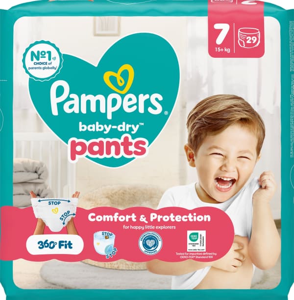 Blöjor Baby Dry Pants 7 15+kg