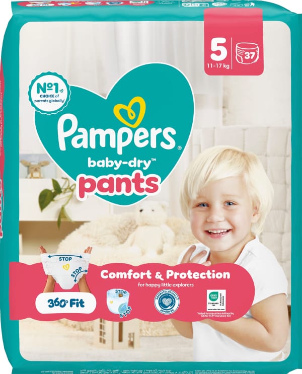Blöjor Baby Dry Pants 5 11-17 Kg