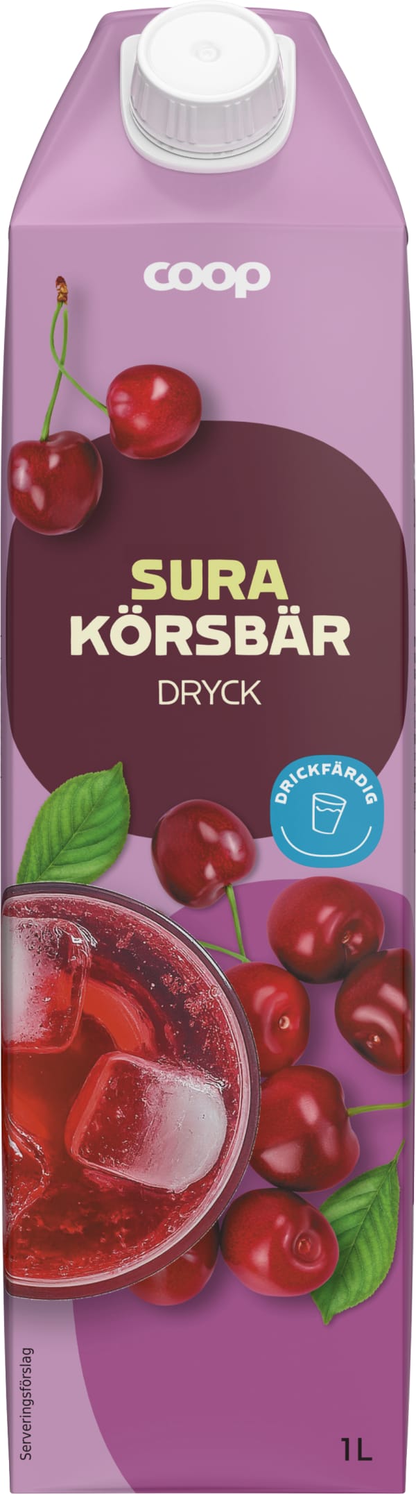 Bärdryck Sura körsbär