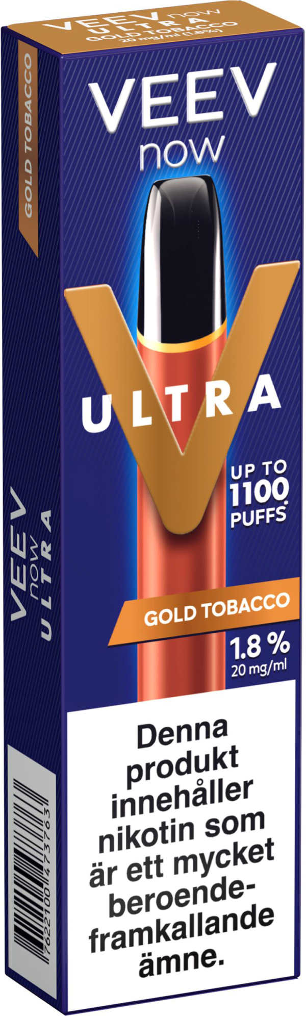 Veev Now Ultra Gold Tobacco
