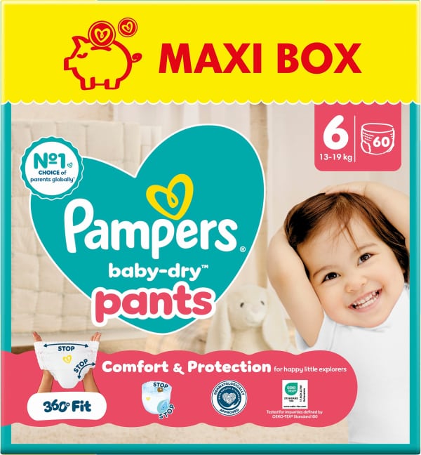 Blöjor Baby Dry Pants 6 13-19kg