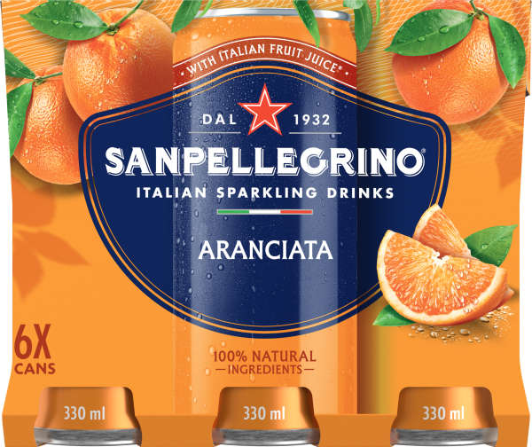 Läsk Aranciata 6-pack