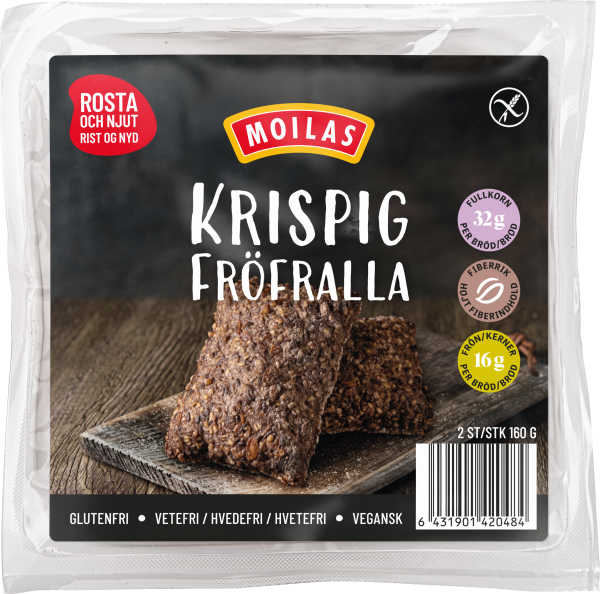 Glutenfri Krispig Fröfralla 2-pack